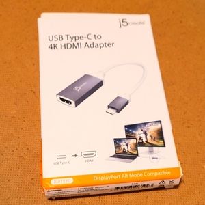 USB Type C to 4K HDMI Adapter